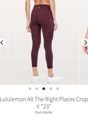 Lululemon All the Right Places Crop ATRP Luxtreme 6 Pockets